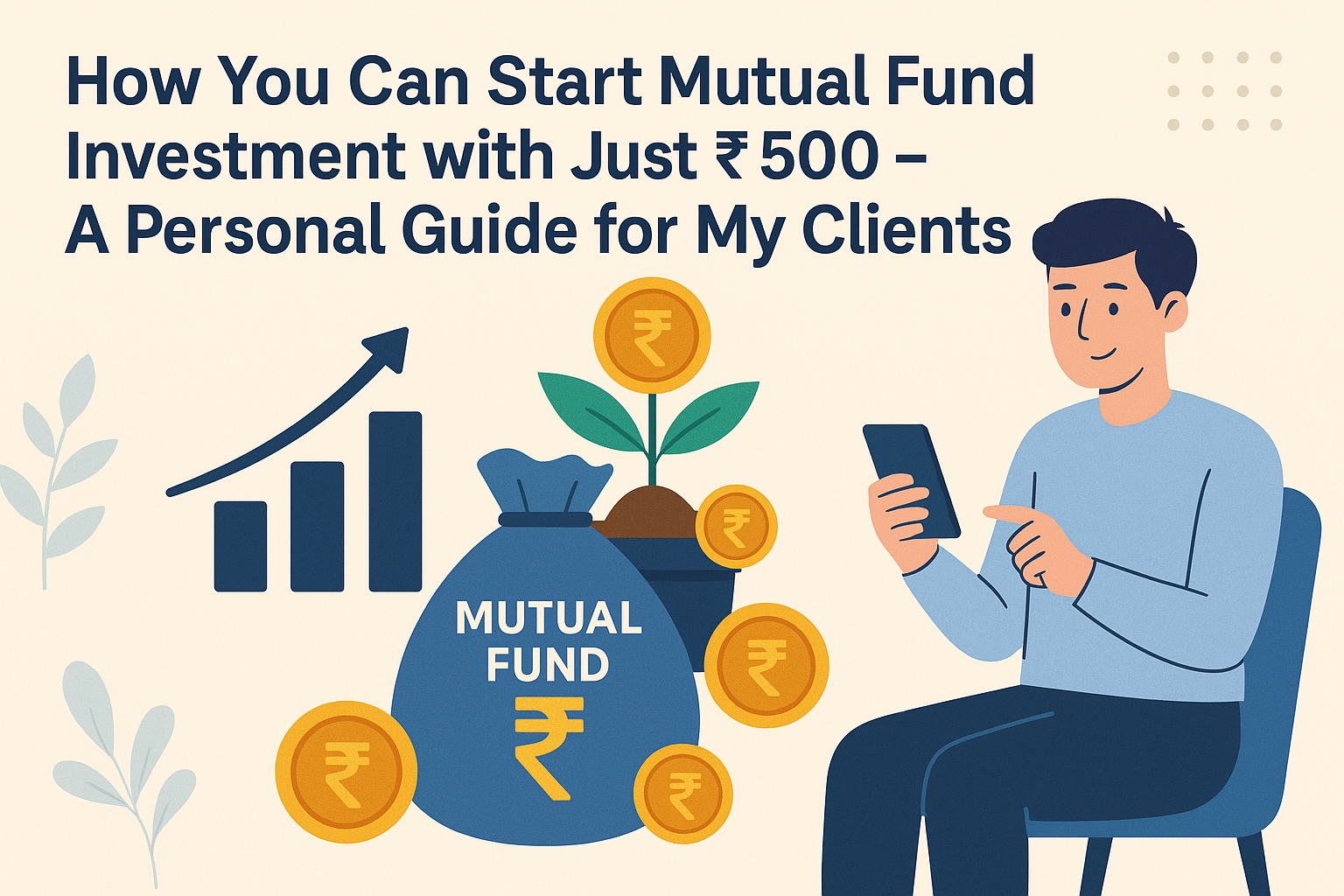 How You Can Start Mutual Fund Investment with Just ₹500 – A Personal Guide for My Clients