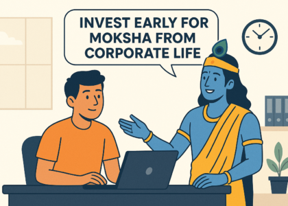 krishna advise arjuna for investmernt