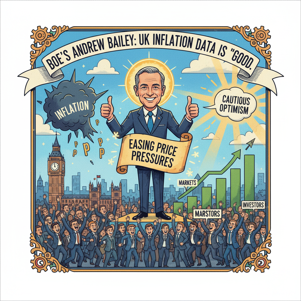 BoE Governor Bailey Sees “Good” Inflation Data — What It Means for Markets and Investors