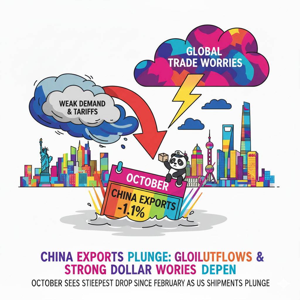 China’s Export Slump Signals Mounting Trade Headwinds: What Investors Need to Know
