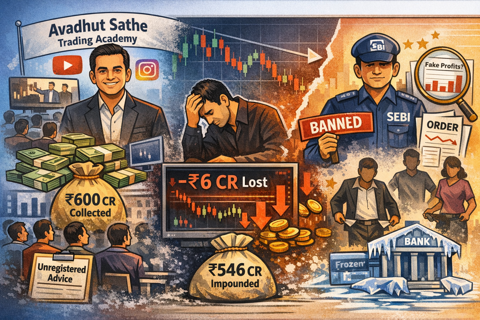 ₹600 Crore Teaching Trading, ₹6 Crore Lost Doing It: The Curious Case of Avadhut Sathe