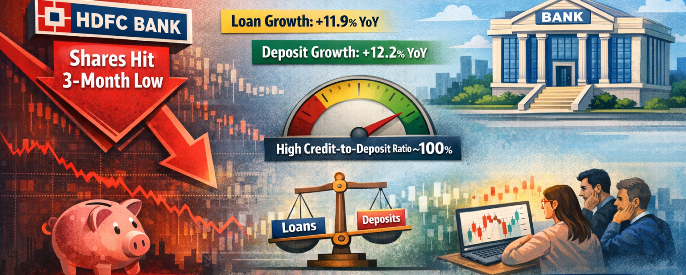HDFC Bank Shares Slide