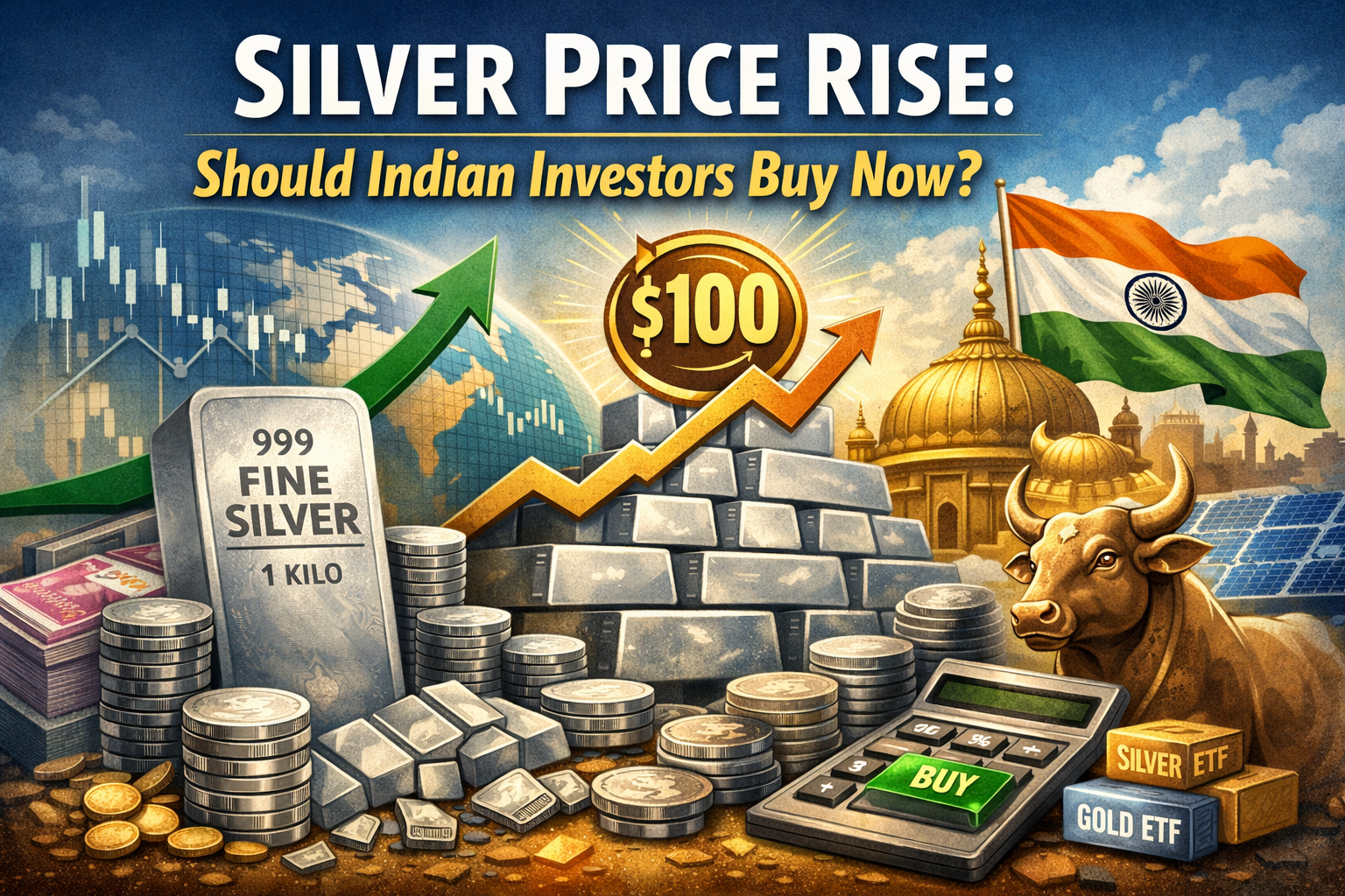 Silver Price Hits New High: Should Indian Investors Buy Now?