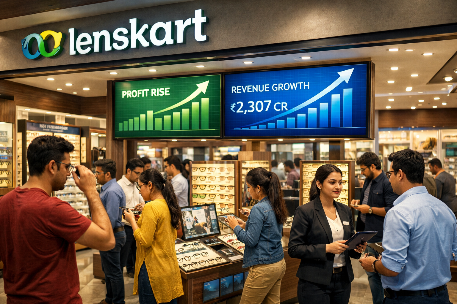 Lenskart Solutions Q3 Results: Net Profit Jumps Nearly 70 Times to ₹131 Crore, Revenue Surges 38% YoY