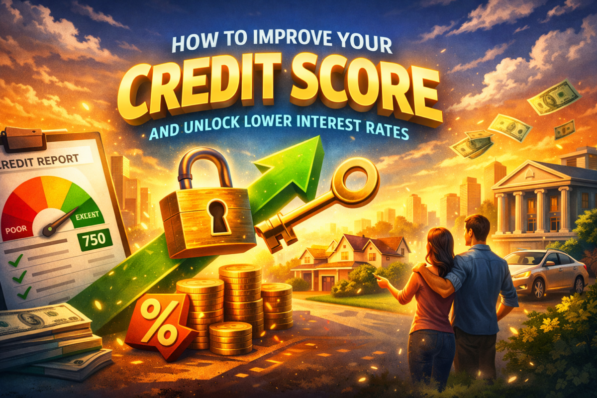 “How to Improve Your Credit Score and Unlock Lower Interest Rates”