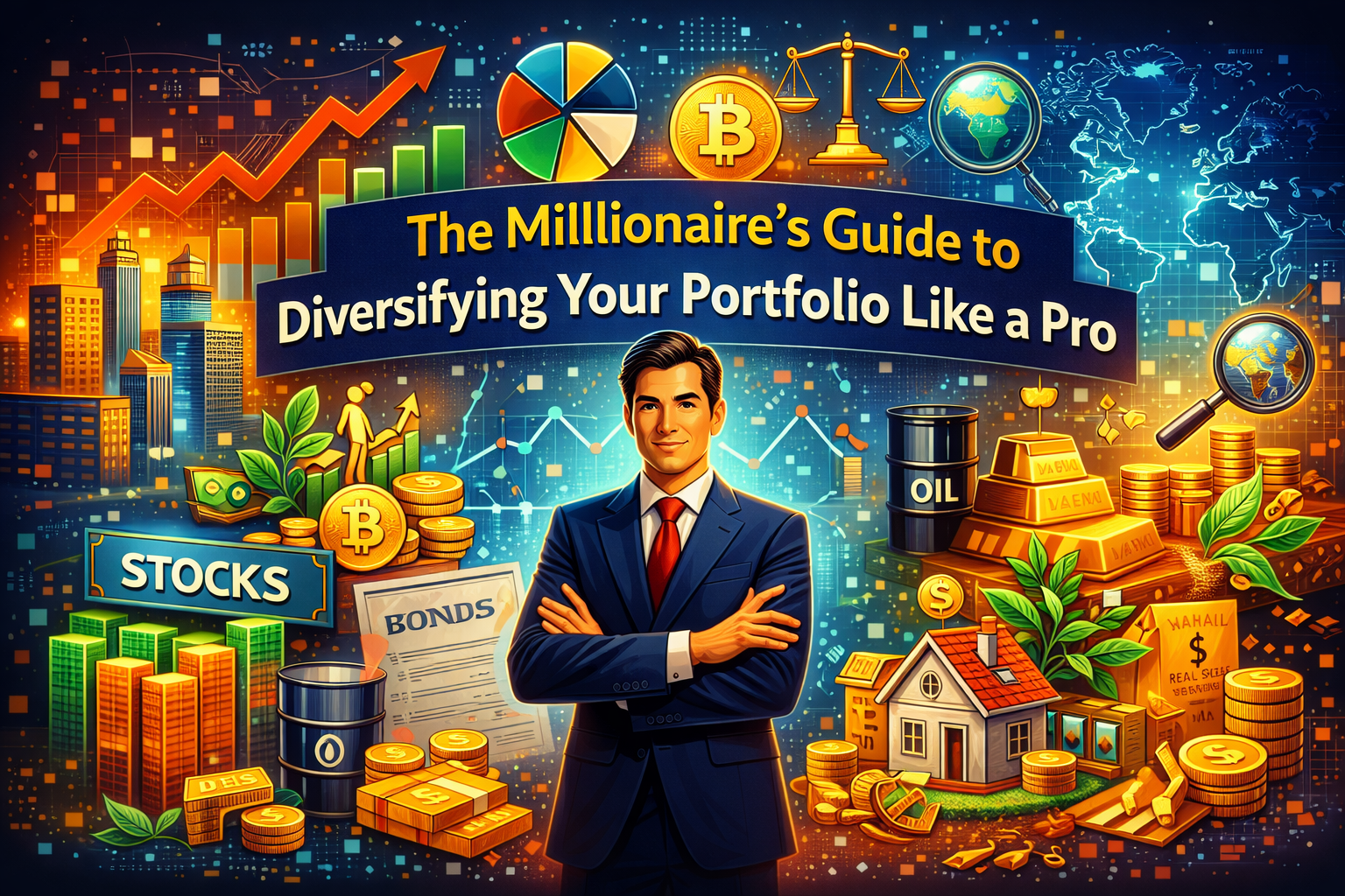 “The Millionaire’s Guide to Building a Diversified Portfolio for Maximum Returns”
