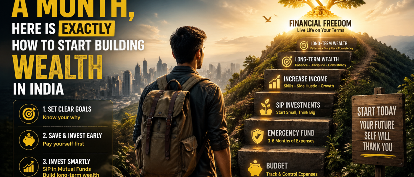 At 25 and ₹30,000 a Month, Here Is Exactly How to Start building Wealth in India