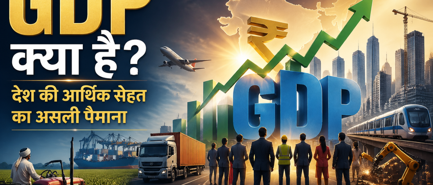GDP क्या है? — देश की आर्थिक सेहत का असली पैमाना