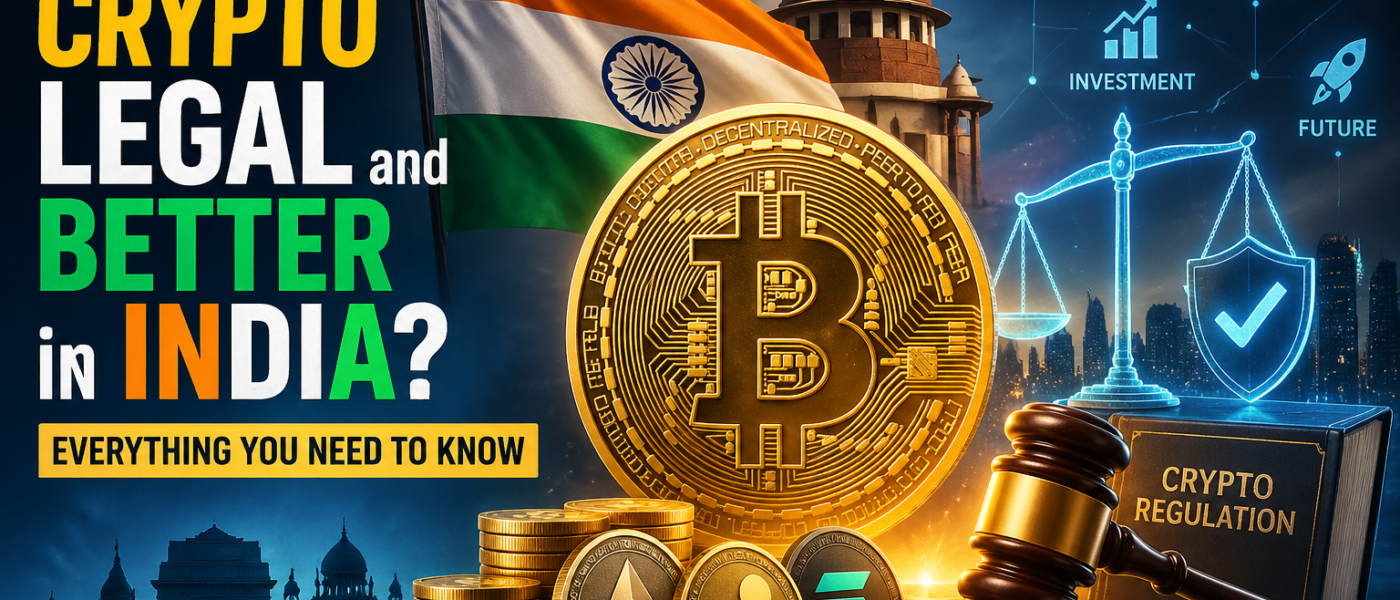 Is Crypto Legal and Better in India? Everything You Need to Know