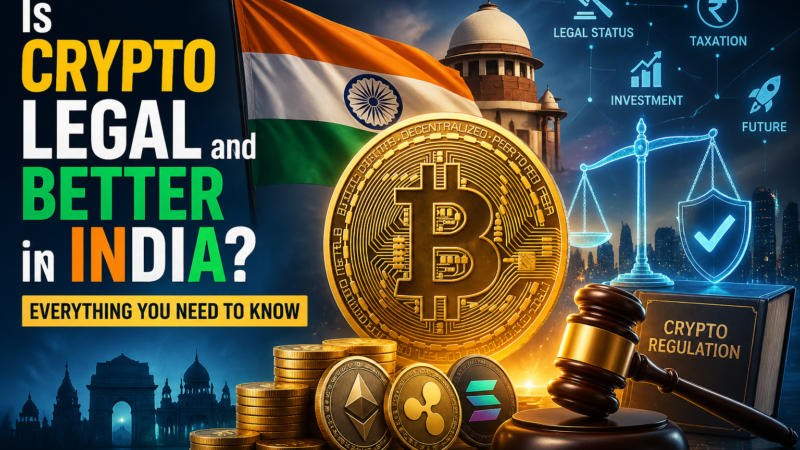 Is Crypto Legal and Better in India? Everything You Need to Know