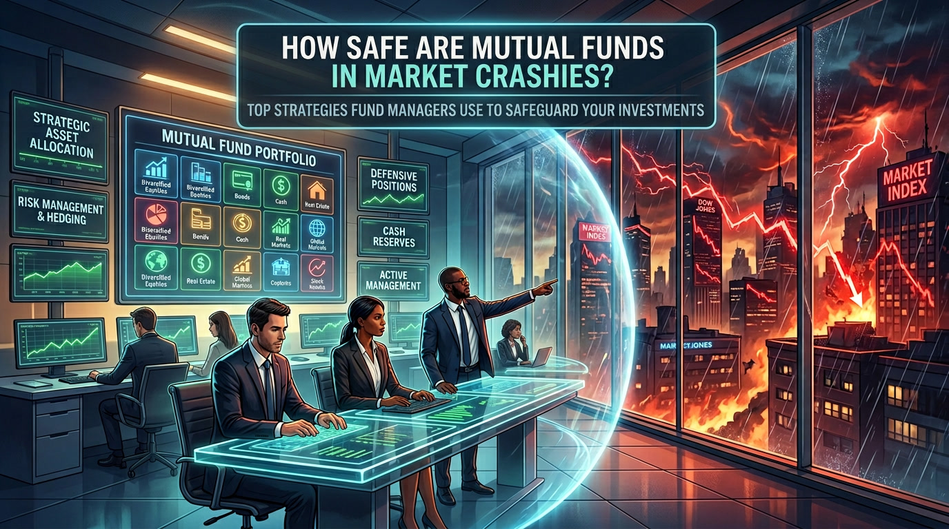 How Safe Are Mutual Funds During Market Crashes? Key Strategies Fund Managers Use to Protect Your Money