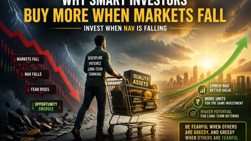 “Turn Every Market Crash Into a Profit Opportunity: invest when NAV is falling
