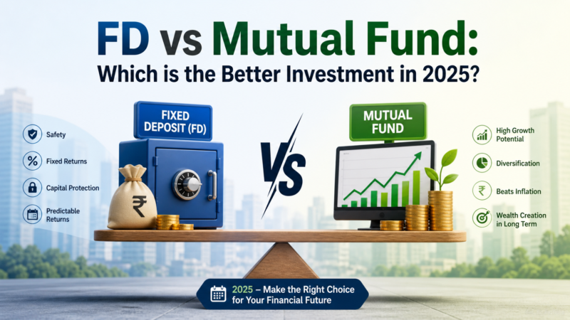FD vs Mutual Fund: Which Gives Better Returns in 2026?