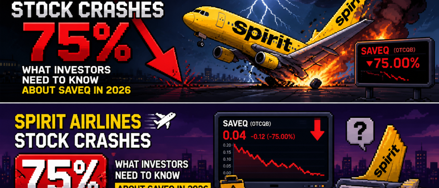 Spirit Airlines Stock Crashes 75%: What Investors Need to Know About SAVEQ in 2026