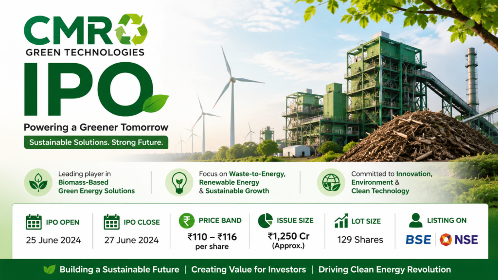 CMR Green Technologies IPO