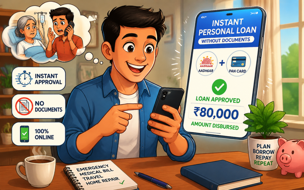 Instant Personal Loan Without Documents