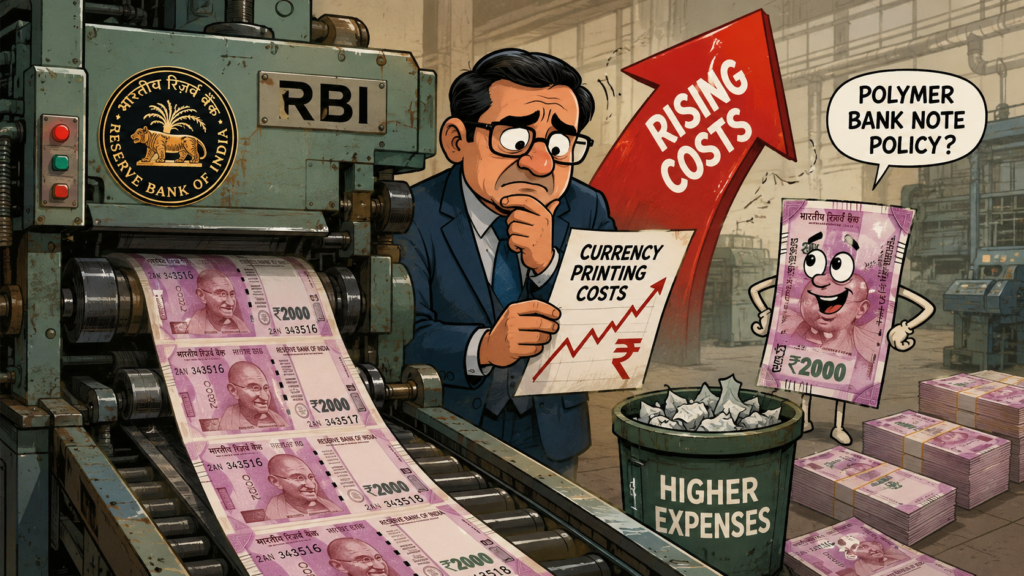 6RBI Polymer Bank note