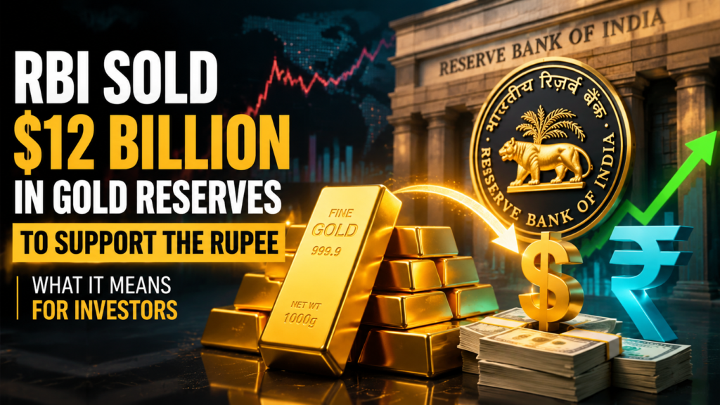 RBI Sell $12 Billion Worth of Gold