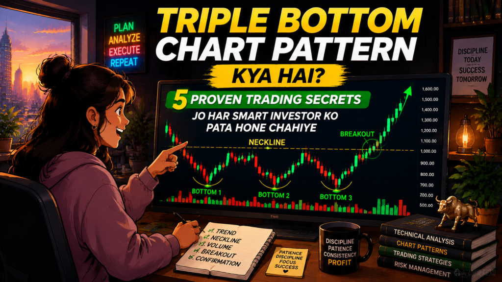 Triple Bottom Chart Pattern